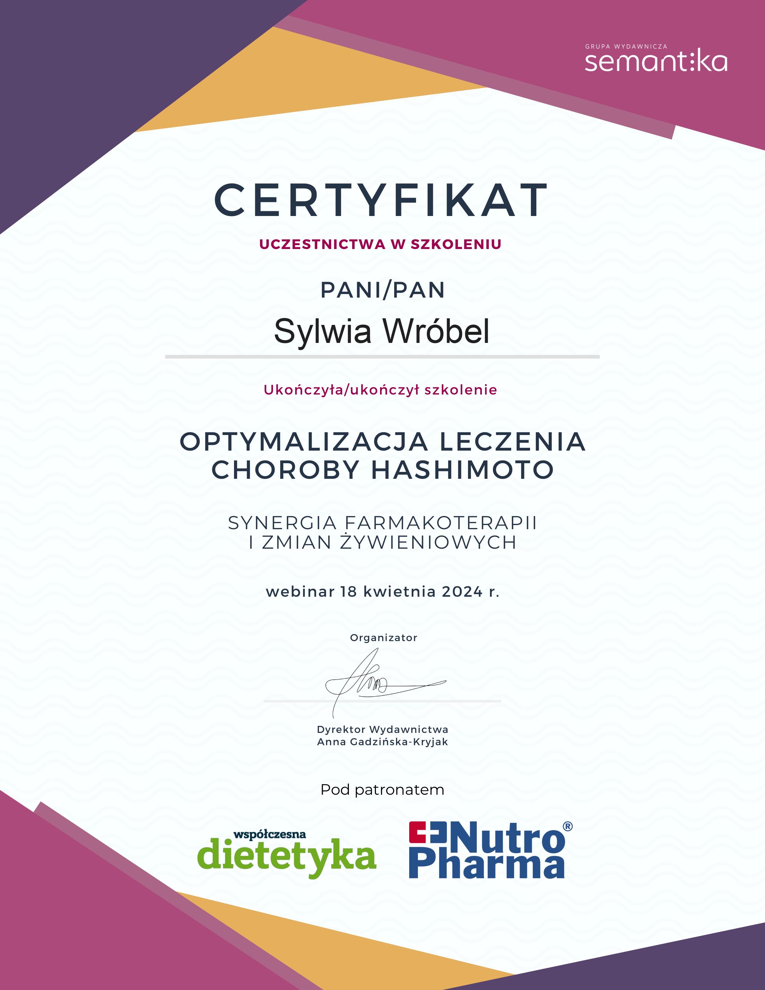 Certyfikat