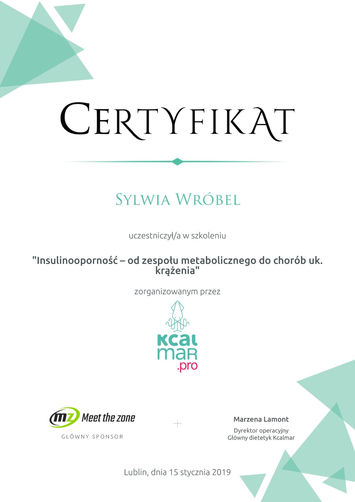 Certyfikat